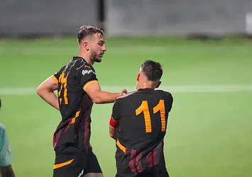 Galatasaray 11 gollü provada farklı kazandı