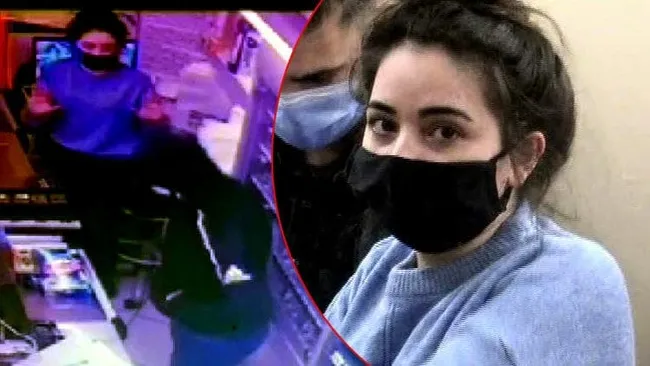 İstanbul’da markette silahlı soygun kameraya yansıdı - 6