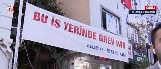 CHP’li Bakırköy Belediyesi’nde işçi grevi! İşçilerden sıfır zam tepkisi