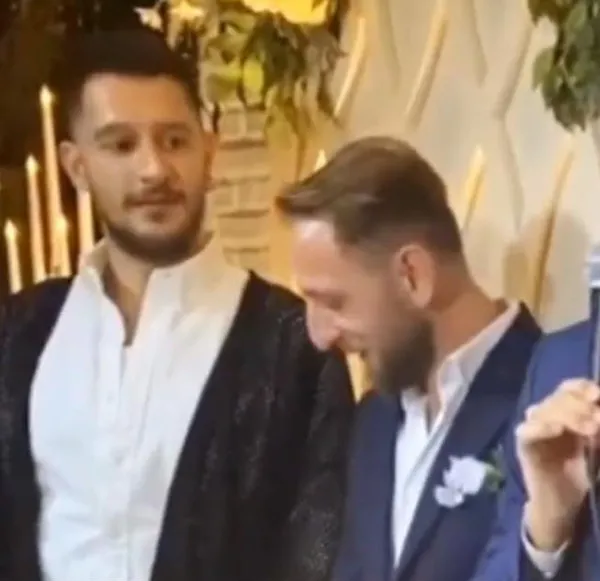 Kadir Doğulu’nun hareketleri dalga konusu oldu! Uraz Kaygılaroğlu ve damat kendisini zor tuttu