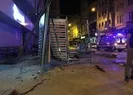 Alkollü sürücü dolmuş durağına daldı
