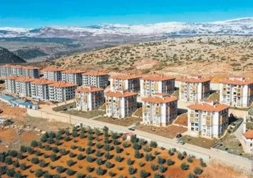 Aralık ayında sonunda 10 bin ev teslim! Deprem felaketinin yaraları sarılıyor...