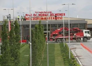 Yeşilköy’deki pandemi hastanesine tabela asıldı! Açılış için gün sayıyor