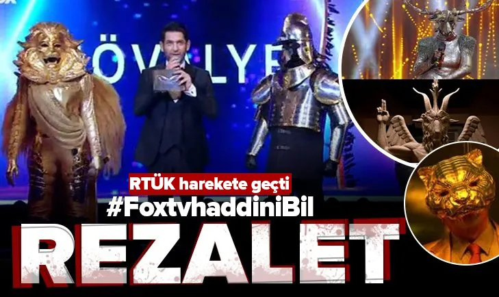 FOX TVye Maske kimsin sen? tepkisi