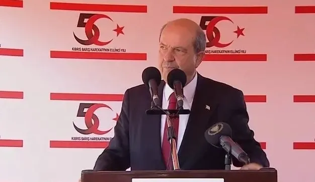 Ersin Tatar’dan Kıbrıs Barış Harekatı’nın 50. yıl dönümünde önemli mesaj: Türk dünyasının ayrılmaz parçasıyız
