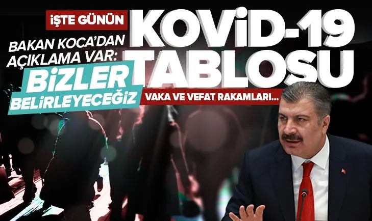 SON DAKİKA: Sağlık Bakanlığı Kovid-19 tablosunu açıkladı 18 ARALIK 2021 vaka ve vefat rakamları
