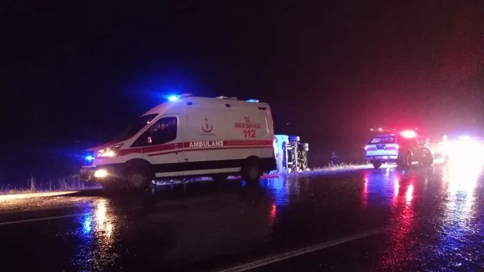 Sivas’ta otobüs kazası: Çok sayıda yaralı var - 1