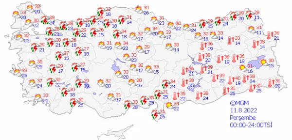 1660065158215.png O illere sel ve dolu yağışı uyarısı! Meteoroloji'nin uyarısı sonrası etkisini gösteriyor! İstanbul ve Ankara için saat verildi... Güncel hava durumu - 5