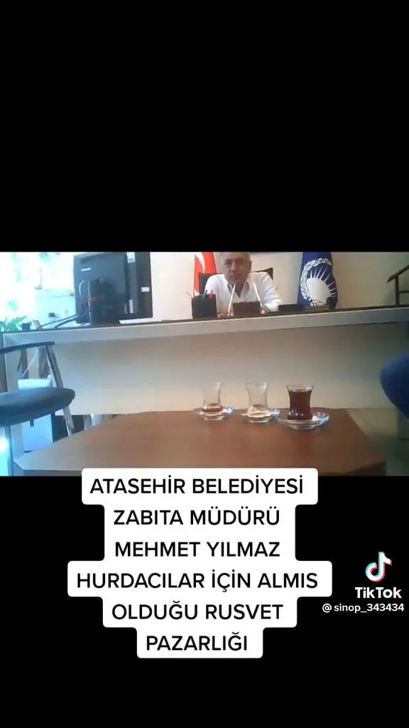 CHP’li Ataşehir Belediyesi’nde bir rüşvet skandalı daha: Ruhsat müdüründen sonra zabıta müdürü! Bir balya parayı çekmecesine koydu