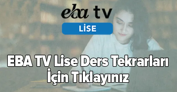 31 Mart EBA TV ders tekrarları izle! EBA TV İlkokul, Ortaokul ve Lise ders tekrarı videoları tek parça - 3