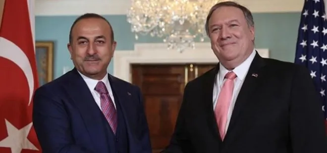 Bakan Mevlüt Çavuşoğlu ABD’li Bakan Pompeo ile görüştü