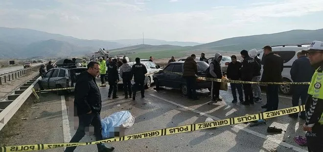 Ankara’da zincirleme kaza! 10 araç birbirine girdi: 1 ölü, 11 yaralı