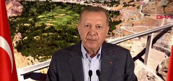 Son dakika: Başkan Erdoğan’dan Botan Çayı Beğendik Köprüsü Açılış Töreni’nde önemli açıklamalar
