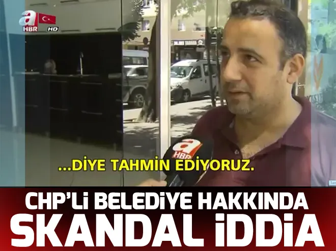 CHP’li Avcılar Belediyesi hakkında skandal iddia!