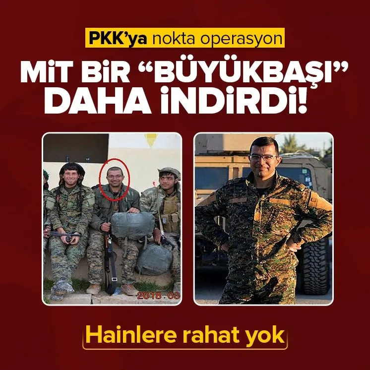 MİT’ten PKK’ya nokta operasyon!