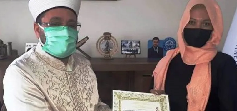 Rus Tatiana İslam'ı seçip ‘Meryem’ adını aldı