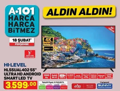 A101’de bu hafta neler var? A101 18 Şubat 2021 aktüel ürünler kataloğu sürprizlerle dolu! İşte güncel liste
