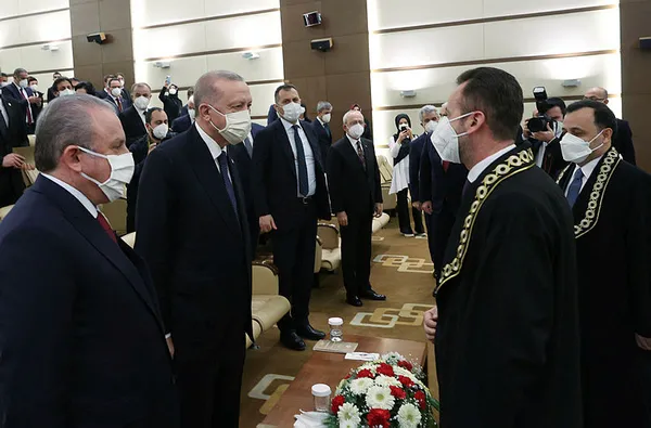 Anayasa Mahkemesi'nin yeni üyesi Kenan Yaşar görevine başladı! Başkan Erdoğan törene katıldı - 2