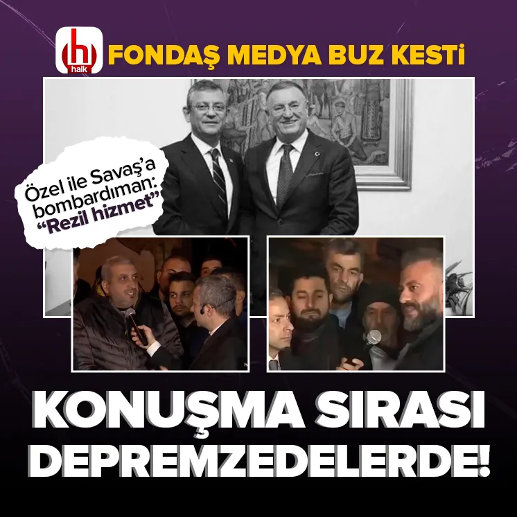 Depremzedeler Özel ile Lütfi Savaş’ı bombaladı