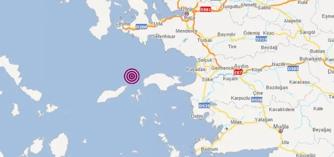 Son dakika: İzmir’de korkutan deprem