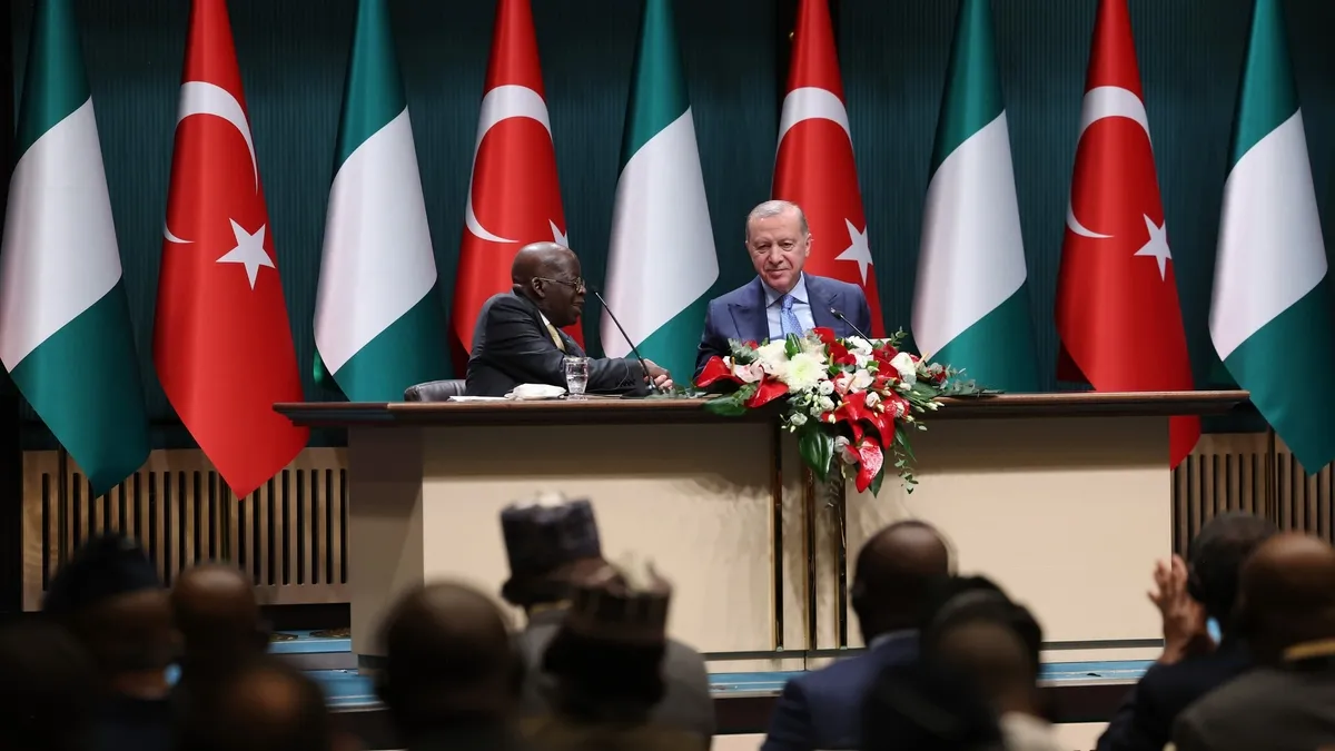 Başkan Erdoğan'dan Külliye'de Tinubu onuruna yemek