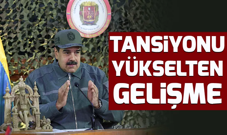 Venezuelada tansiyonu yükselten gelişme