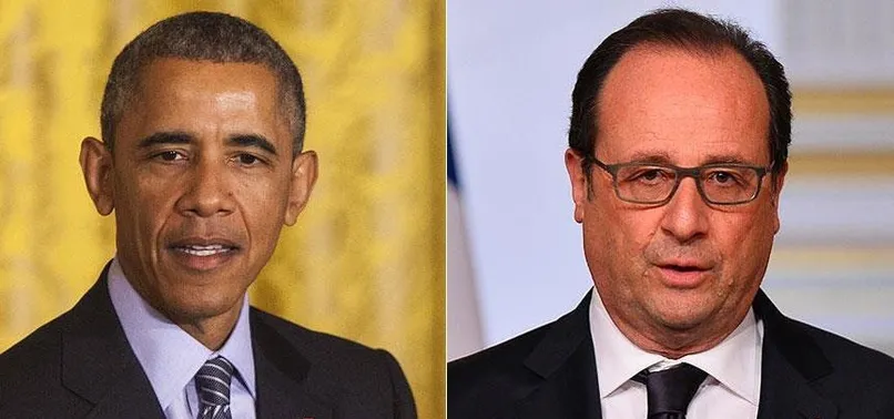 Obama’dan Hollande’a teşekkür telefonu