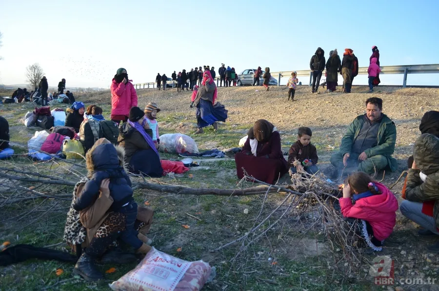 Avrupa'da mülteci korkusu! Tel çitleri keserek Yunanistan'a ulaştılar 7