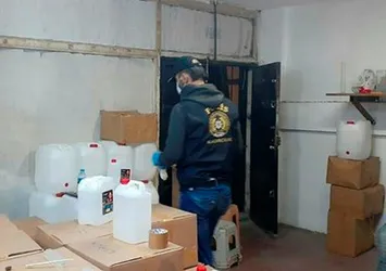 İstanbul'da kaçak alkol operasyonu