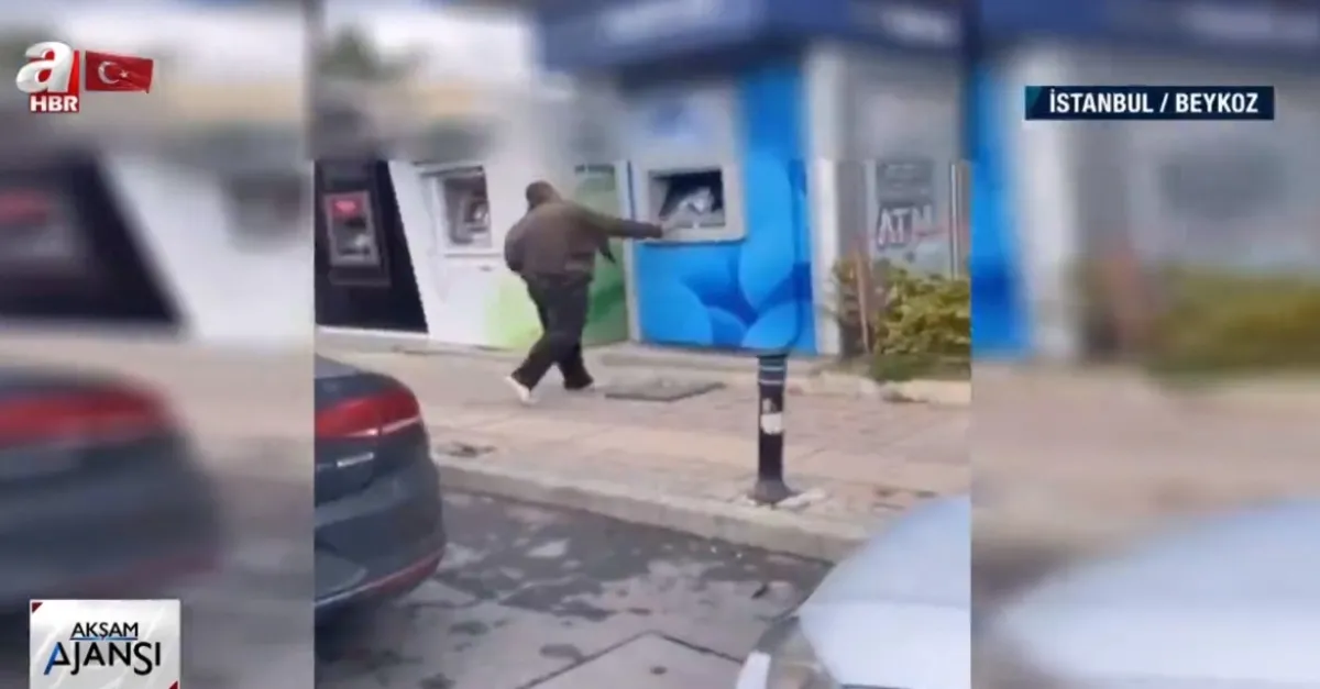 Son dakika: İstanbul Beykoz'da ATM'lere zarar veren şüpheli yakalandı