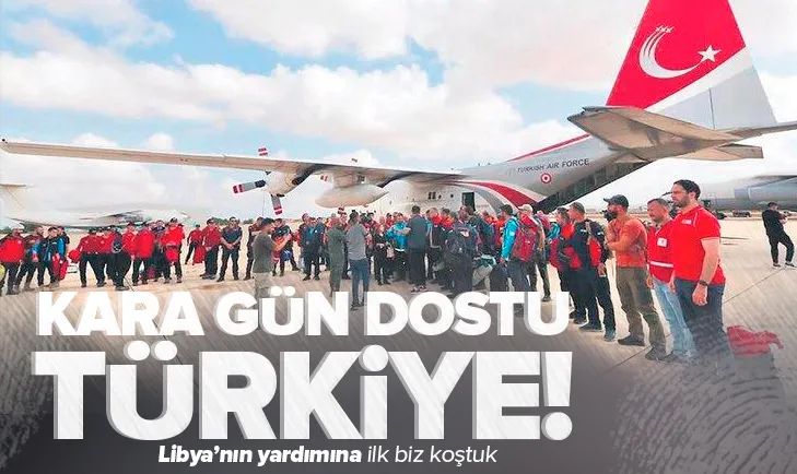 Kara gün dostu Türkiye!
