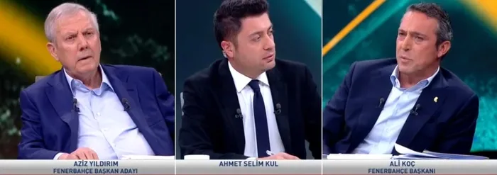 Canlı canlı düello! Büyük hesaplaşma: Aziz Yıldırım ve Ali Koç karşı karşıya geldi
