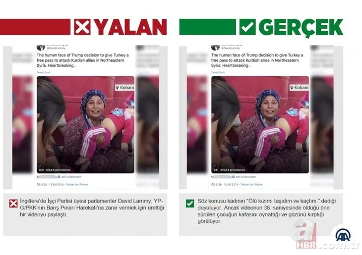 Terör sevicilerin son yalanı!