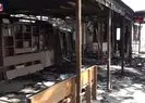 Tarihi çay bahçesi küle döndü! Yer: Bursa