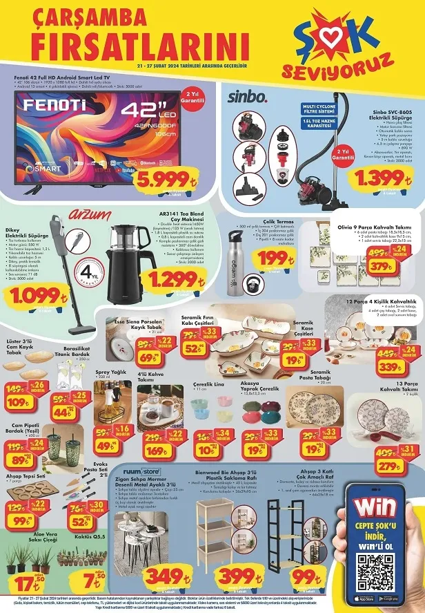 ŞOK 29 ŞUBAT AKTÜEL ÜRÜNLER KATALOĞU: Yeni doğan bebek için neye ihtiyacınız varsa ŞOK’ta! İşte haftanın indirim kataloğu - 1