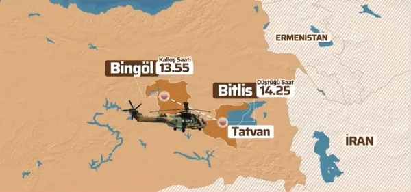 Son dakika | Bitlis’ten acı haber: Askeri helikopter düştü: 11 şehit
