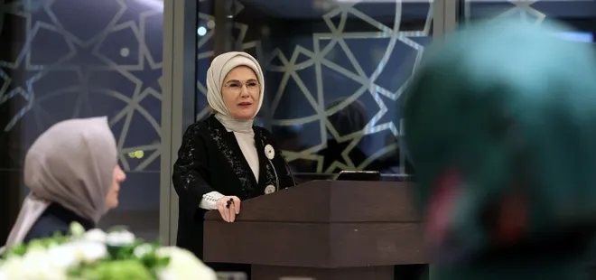 Emine Erdoğan New York’ta TASC’ın geleneksel iftarına katıldı: Dünyaya umut kaynağı olan Türkiye’nin temsilcilerisiniz