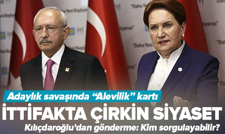 Millet İttifakı’nda çirkin siyaset!