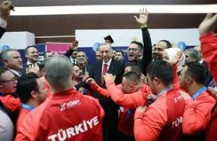 Başkanı Erdoğan, engelli sporcularla bir araya geldi