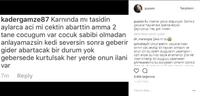Gupse Özay'a takipçisinden çirkin mesaj! - 1