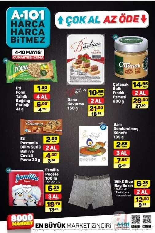 A101 aktüel ürünler kataloğu 4-10 Mayıs! Şok aktüel ürünler kataloğu 1-7 Mayıs! BİM aktüel ürünler kataloğu 3 Mayıs! 3