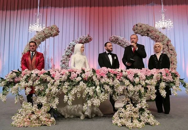 Başkan Erdoğan, nikah şahidi oldu - 1