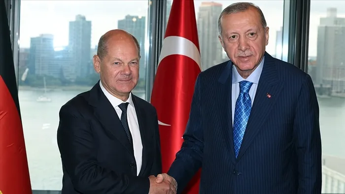 Olaf Scholz’u Türkiye ziyareti Alman basınında! Eurofighter tedariği: Süreç destekleniyor