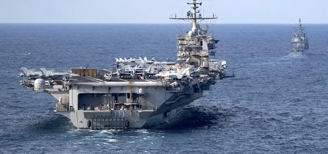 Orta Doğu’dan dönen ABD uçak gemisi Atlas Okyanusu’nda bekleyecek