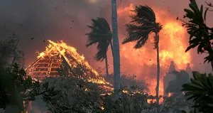 Hawaii alevlere teslim!