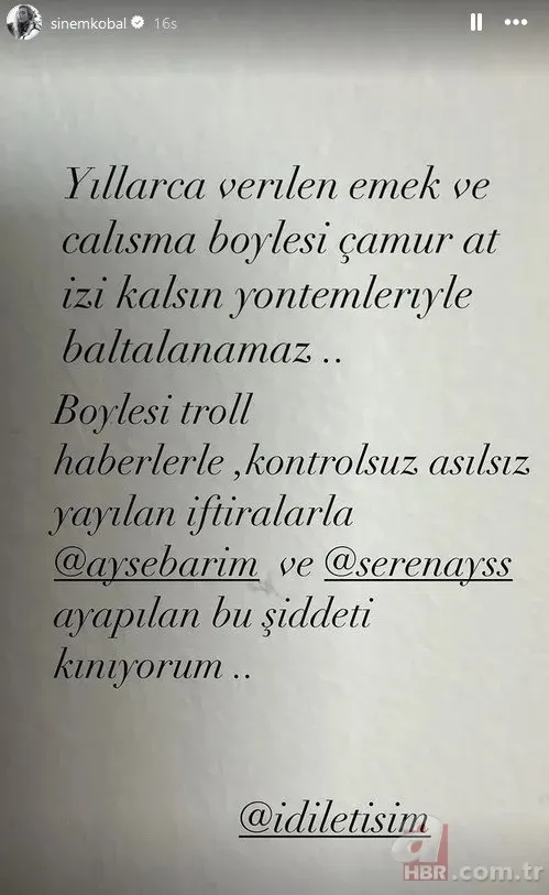 Ayşe Barım olayına Ümit Erdim'den gönderme! Oyunculuk sektörü karıştı... 11