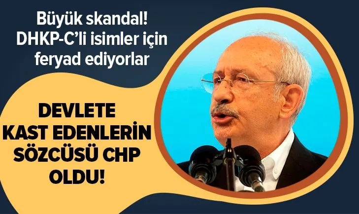 CHP'den büyük skandal! Devlete kast edenler için feryad ediyorlar