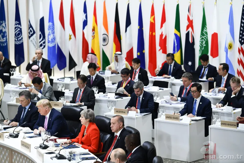 G20 Osaka Liderler Zirvesi başladı! İşte tarihe geçen kareler 18