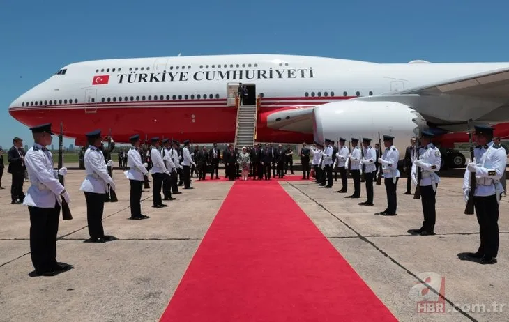 Başkan Erdoğan, Paraguay’da bir ilke imza attı