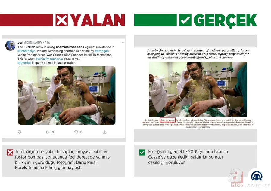 Barış Pınarı Harekatı aleyhine "yasaklı ve kimyasal silahlar" yalanı ve gerçekler! 6